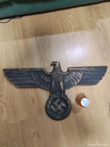 Militaria: Águila Nazi de tren alemana